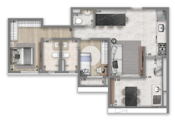 Imagem Studio com 1 Quarto à Venda, 32 m² em Jardim Vila Mariana - São Paulo Imagem Studio com 1 Quarto à Venda, 32 m² em Jardim Vila Mariana - São Paulo