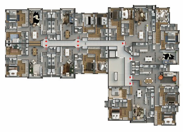 Imagem Apartamento com 2 Quartos à Venda, 80 m² em Centro - Gramado Imagem Apartamento com 2 Quartos à Venda, 80 m² em Centro - Gramado