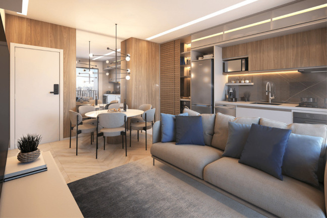 Imagem Apartamento com 2 Quartos à Venda, 61 m² em Juvevê - Curitiba Imagem Apartamento com 2 Quartos à Venda, 61 m² em Juvevê - Curitiba