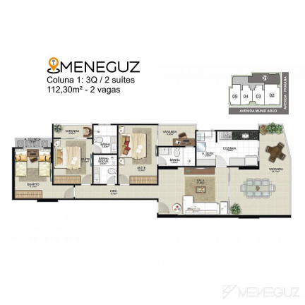 Imagem Apartamento com 2 Quartos à Venda, 83 m² em Praia Do Morro - Guarapari Imagem Apartamento com 2 Quartos à Venda, 83 m² em Praia Do Morro - Guarapari