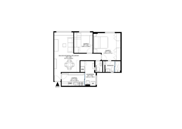 Imagem Apartamento com 2 Quartos à Venda, 63 m² em Campo Belo - São Paulo Imagem Apartamento com 2 Quartos à Venda, 63 m² em Campo Belo - São Paulo