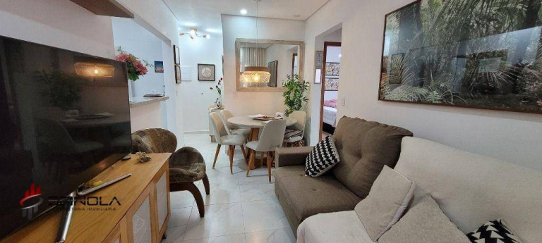 Imagem Apartamento com 2 Quartos à Venda, 62 m² em Vila Caiçara - Praia Grande