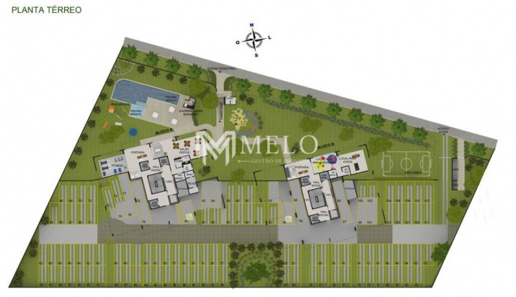Imagem Apartamento com 3 Quartos para Alugar, 108 m² em Poço - Recife Imagem Apartamento com 3 Quartos para Alugar, 108 m² em Poço - Recife