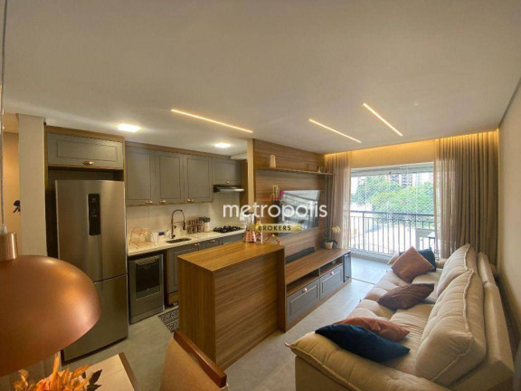 Apartamento com 2 Quartos à Venda, 63 m² em Santo Antônio - São Caetano Do Sul