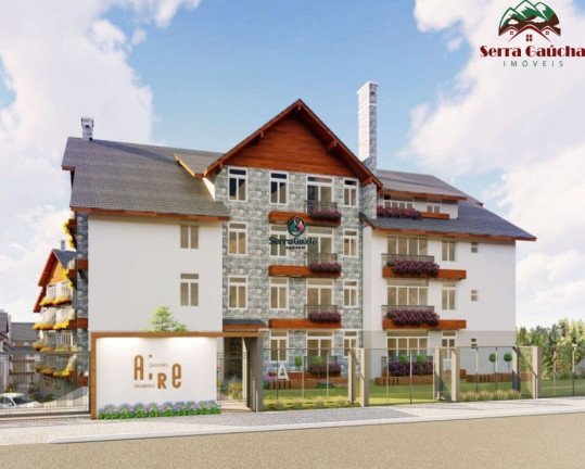 Apartamento com 1 Quarto à Venda, 28 m² em Piratini - Gramado