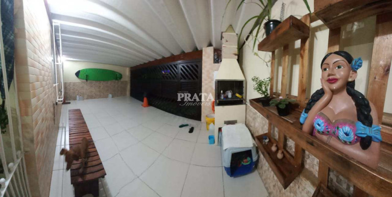 Imagem Casa com 3 Quartos à Venda, 131 m² em Parque Bitaru - São Vicente Imagem Casa com 3 Quartos à Venda, 131 m² em Parque Bitaru - São Vicente