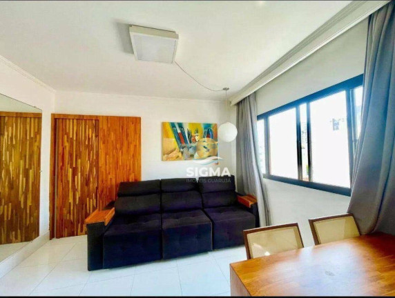 Apartamento com 1 Quarto à Venda, 48 m² em Tombo - Guarujá