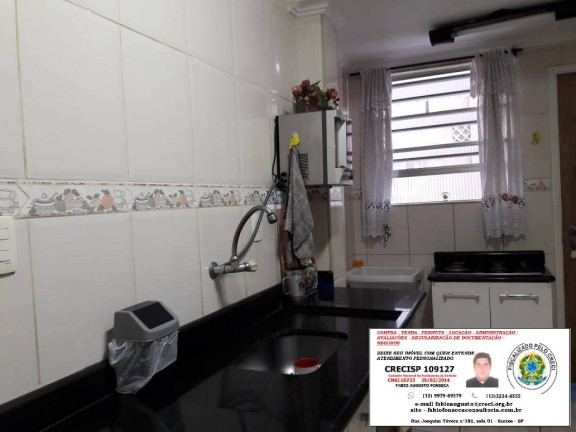 Imagem Apartamento com 2 Quartos à Venda, 67 m² em Gonzaga - Santos