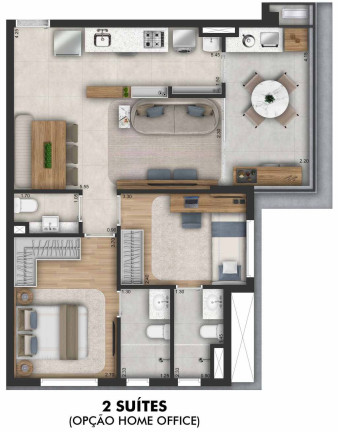 Imagem Imóvel com 2 Quartos à Venda, 67 m² em Vila Romana - São Paulo