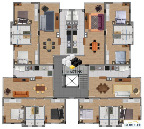 Imagem Apartamento com 2 Quartos à Venda, 71 m² em Ipê Amarelo - Gramado
