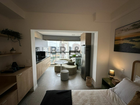 Imagem Apartamento com 1 Quarto para Alugar, 32 m² em Santo Amaro - São Paulo Imagem Apartamento com 1 Quarto para Alugar, 32 m² em Santo Amaro - São Paulo