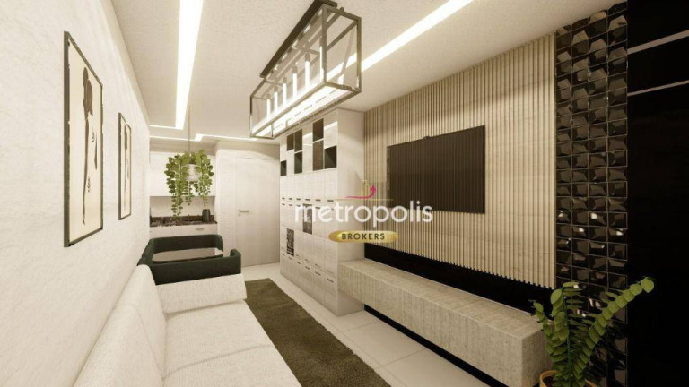 Imagem Apartamento com 2 Quartos à Venda, 55 m² em Campestre - Santo André