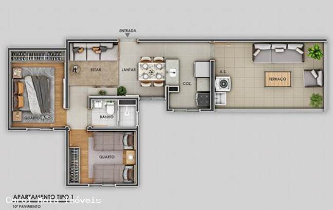 Imagem Apartamento com 2 Quartos à Venda, 42 m² em Carlos Prates - Belo Horizonte Imagem Apartamento com 2 Quartos à Venda, 42 m² em Carlos Prates - Belo Horizonte