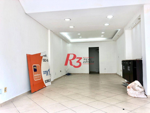 Imagem Loja para Alugar, 80 m² em Centro - Santos Imagem Loja para Alugar, 80 m² em Centro - Santos
