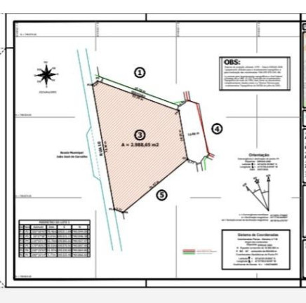 Terreno à Venda, 2.988 m² em Praia Rasa - Armação Dos Búzios
