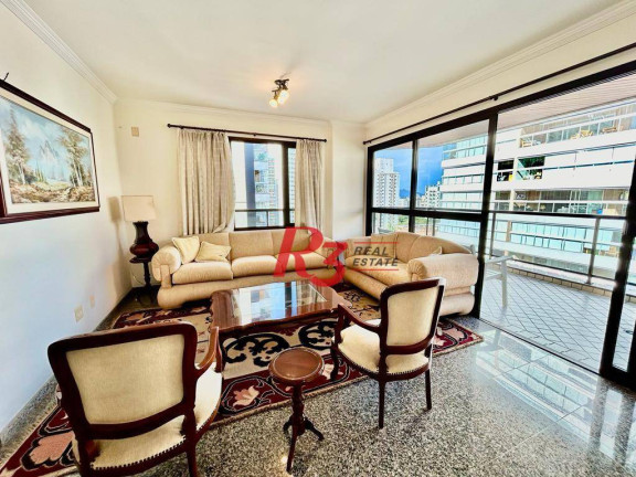 Imagem Apartamento com 3 Quartos à Venda, 179 m² em Gonzaga - Santos