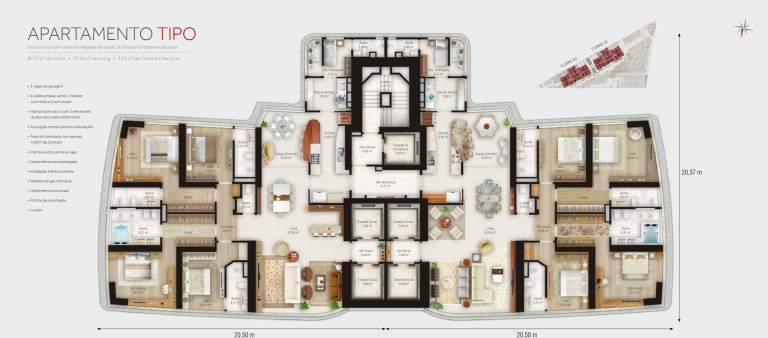 Imagem Imóvel com 4 Quartos à Venda, 187 m² em Centro - Balneário Camboriú Imagem Imóvel com 4 Quartos à Venda, 187 m² em Centro - Balneário Camboriú