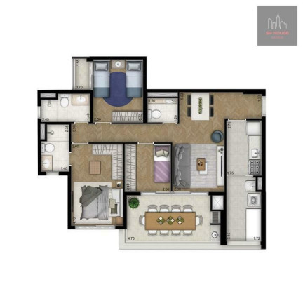 Imagem Apartamento com 3 Quartos à Venda, 88 m² em Vila Leopoldina - São Paulo Imagem Apartamento com 3 Quartos à Venda, 88 m² em Vila Leopoldina - São Paulo