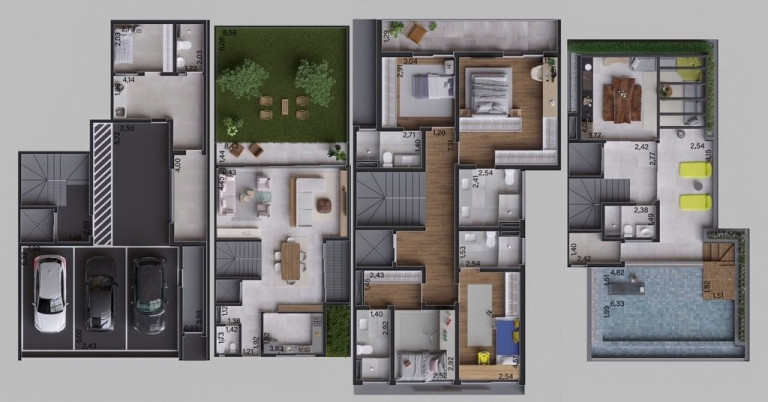 Imagem Casa com 3 Quartos à Venda, em Brooklin Paulista - São Paulo Imagem Casa com 3 Quartos à Venda, em Brooklin Paulista - São Paulo