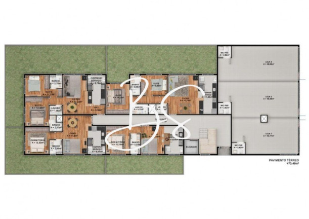 Imagem Apartamento com 1 Quarto à Venda, 70 m² em Centro - Canela