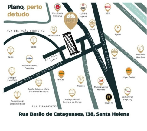 Imagem Apartamento com 3 Quartos à Venda, 110 m² em Santa Helena - Juiz De Fora