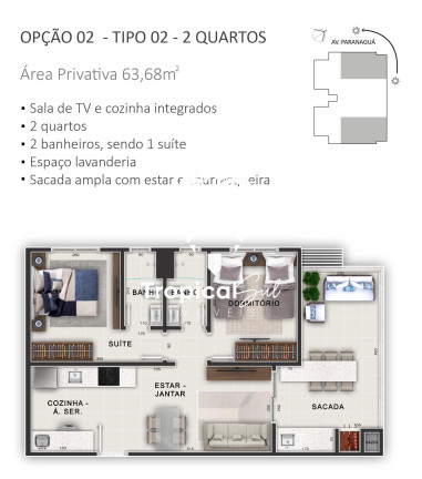 Imagem Casa com 2 Quartos à Venda, 100 m² em Gaivotas - Matinhos