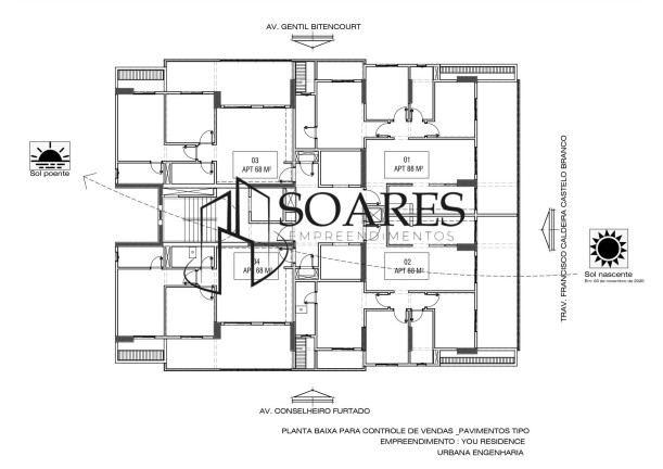 Imagem Apartamento com 2 Quartos à Venda, 68 m² em São Brás - Belém Imagem Apartamento com 2 Quartos à Venda, 68 m² em São Brás - Belém