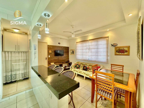 Apartamento com 2 Quartos à Venda, 60 m² em Jardim Astúrias - Guarujá