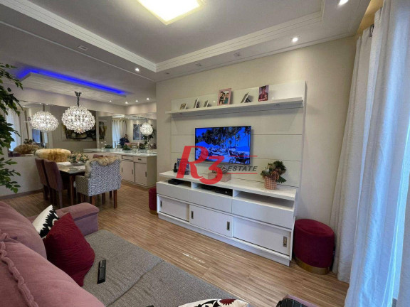 Imagem Apartamento com 3 Quartos à Venda, 98 m² em Jardim Las Palmas - Guarujá Imagem Apartamento com 3 Quartos à Venda, 98 m² em Jardim Las Palmas - Guarujá