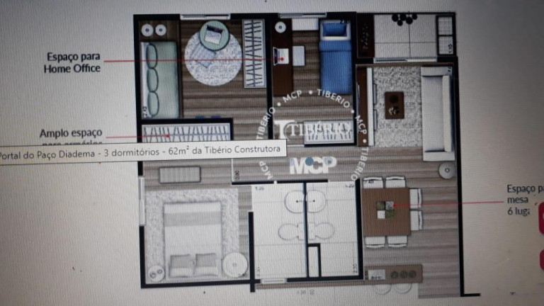 Imagem Apartamento com 3 Quartos à Venda, 59 m² em Campestre - Santo André Imagem Apartamento com 3 Quartos à Venda, 59 m² em Campestre - Santo André