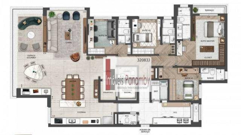 Imagem Apartamento com 4 Quartos à Venda, 220 m² em Vila Romana - São Paulo Imagem Apartamento com 4 Quartos à Venda, 220 m² em Vila Romana - São Paulo
