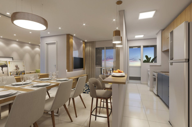 Imagem Apartamento com 2 Quartos à Venda, 60 m² em Jardim Oriente - São José Dos Campos