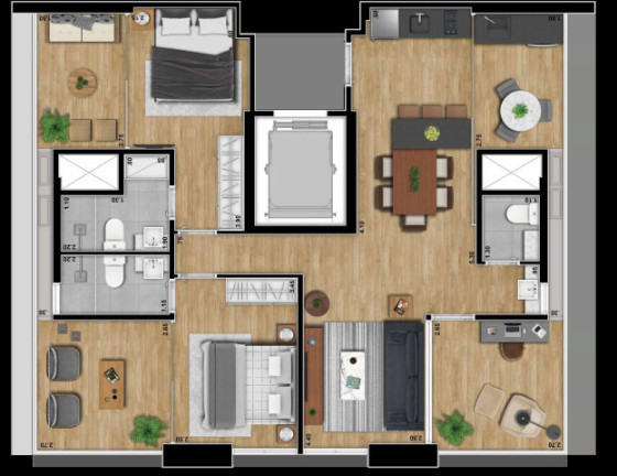 Imagem Cobertura com 2 Quartos à Venda, 328 m² em Pinheiros - São Paulo