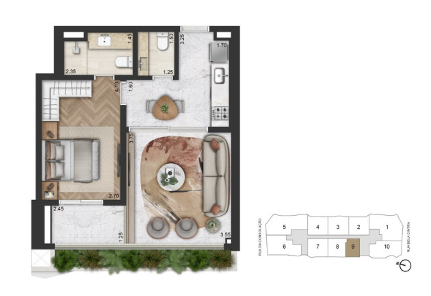 Imagem Apartamento com 3 Quartos à Venda, 169 m² em Consolação - São Paulo Imagem Apartamento com 3 Quartos à Venda, 169 m² em Consolação - São Paulo
