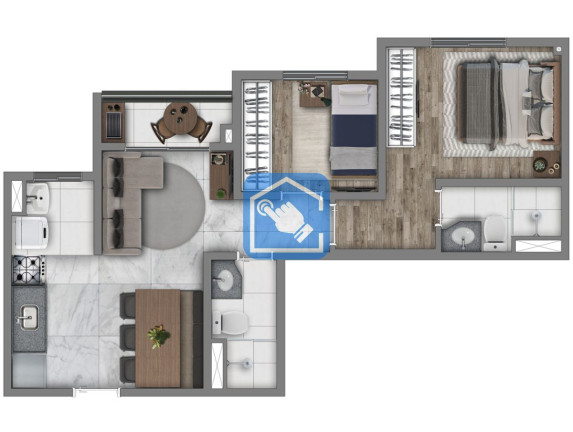 Imagem Apartamento com 2 Quartos à Venda, 45 m² em Limão - São Paulo