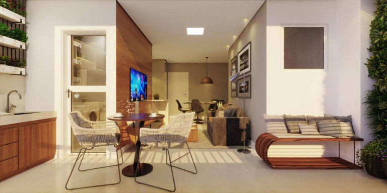 Imagem Apartamento com 2 Quartos à Venda, 61 m² em Jardim São Carlos - Sorocaba