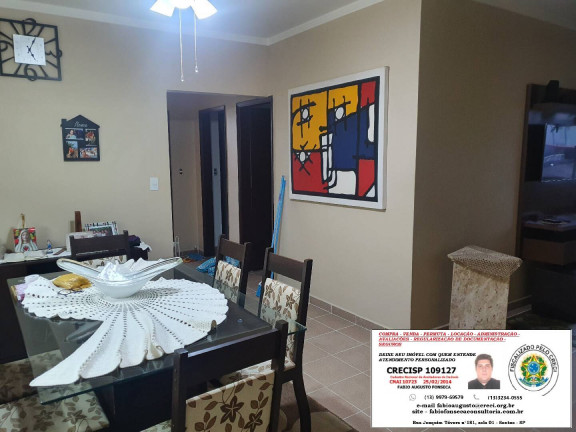 Imagem Apartamento com 3 Quartos à Venda, 94 m² em Itararé - São Vicente