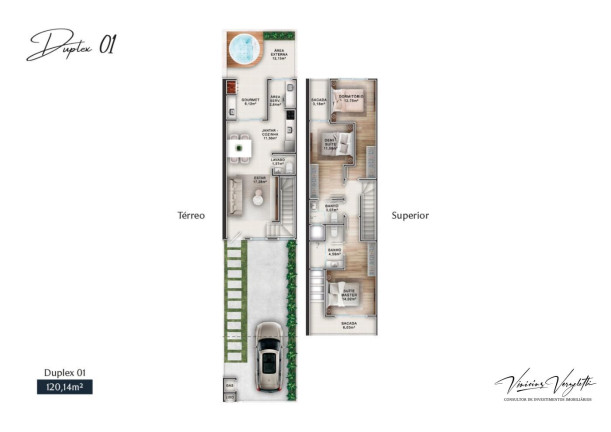 Imagem Casa com 3 Quartos à Venda, 108 m² em São Francisco De Assis - Camboriú
