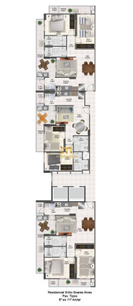 Imagem Apartamento com 2 Quartos à Venda, 63 m² em Maracanã - Praia Grande