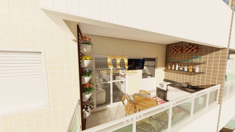 Apartamento com 1 Quarto à Venda, 55 m² em Caiçara - Praia Grande