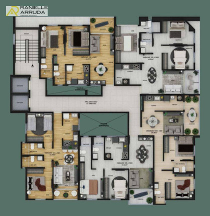 Imagem Apartamento com 2 Quartos à Venda, 53 m² em Intermares - Cabedelo