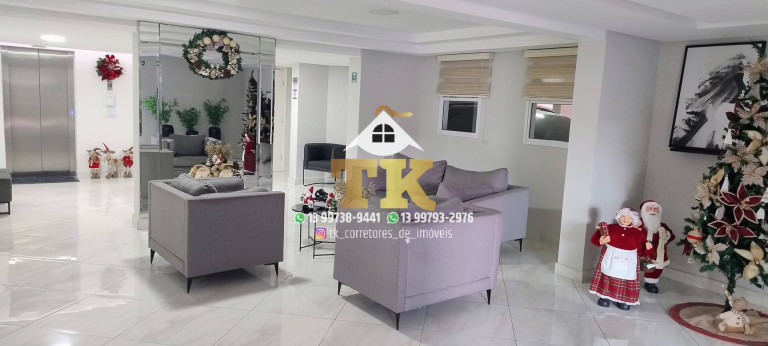 Imagem Apartamento com 2 Quartos para Alugar, 87 m² em Canto Do Forte - Praia Grande