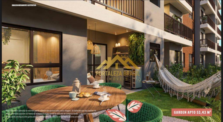 Imagem Imóvel com 2 Quartos à Venda, 53 m² em Presidente Kennedy - Fortaleza Imagem Imóvel com 2 Quartos à Venda, 53 m² em Presidente Kennedy - Fortaleza