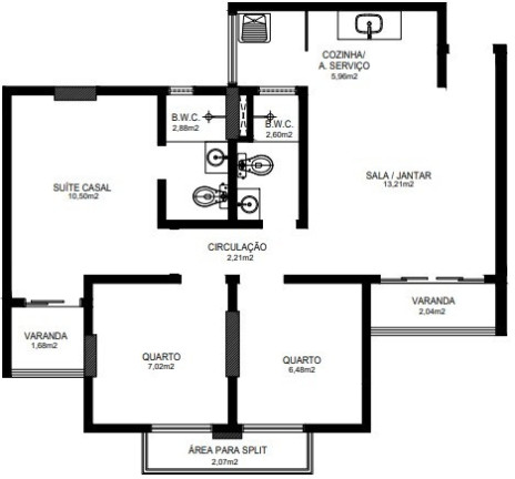 Imagem Apartamento com 3 Quartos à Venda,  em Ilhotas - Teresina