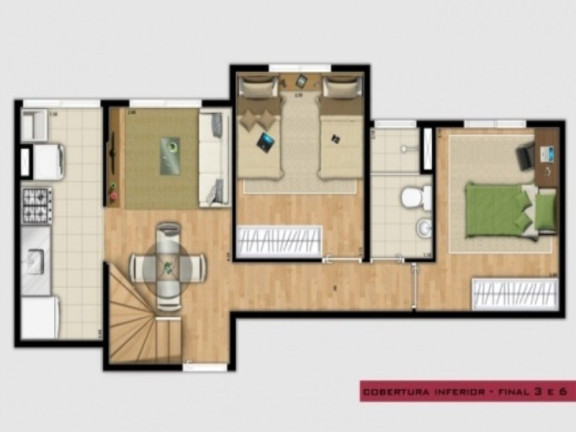 Imagem Imóvel com 4 Quartos à Venda, 87 m² em Jardim ísis - Cotia