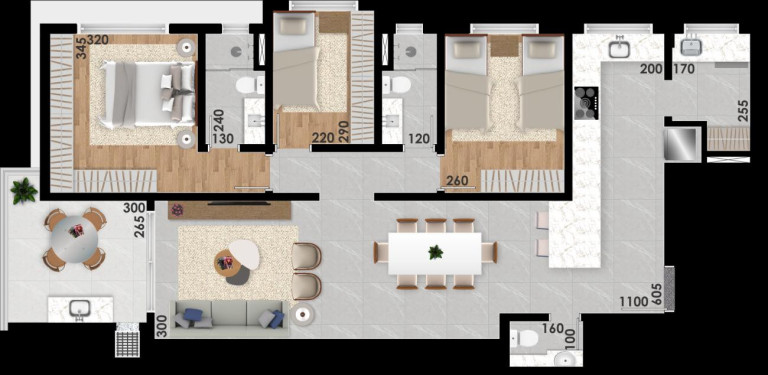 Imagem Apartamento com 3 Quartos à Venda, 106 m² em água Verde - Curitiba