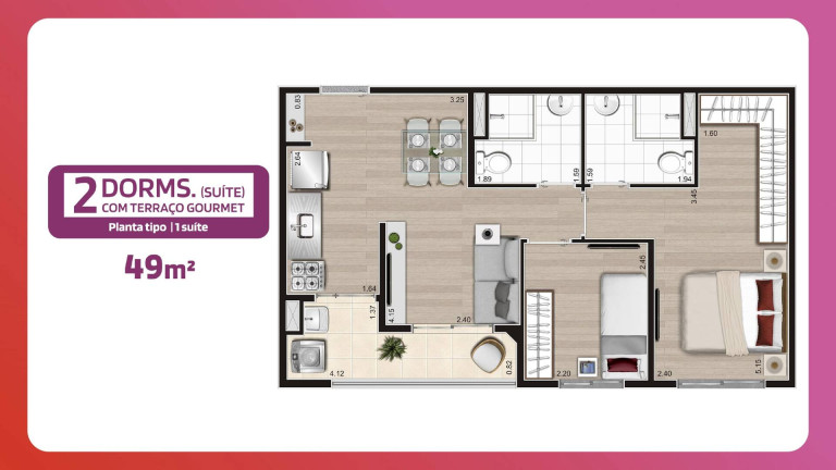 Imagem Apartamento com 2 Quartos à Venda, 41 m² em Vila Nova Mazzei - São Paulo