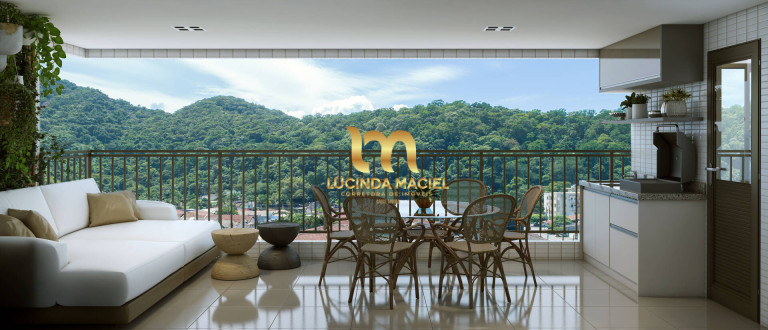 Imagem Apartamento com 2 Quartos à Venda, 88 m² em Canto Do Forte - Praia Grande