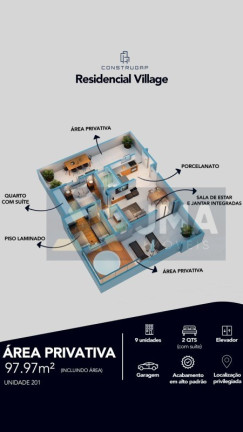 Imagem Apartamento com 2 Quartos à Venda, 92 m² em Araguaia - Belo Horizonte