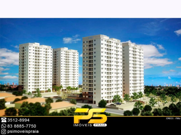 Imagem Apartamento à Venda, 78 m² em Jardim Cidade Universitária - João Pessoa Imagem Apartamento à Venda, 78 m² em Jardim Cidade Universitária - João Pessoa